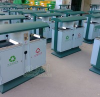 小区户外钢板垃圾箱