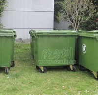 移动式塑料垃圾箱