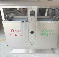 学校不锈钢垃圾箱