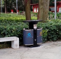 街道户外分类果皮箱