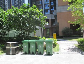 深圳塑料垃圾箱 建设咸宁环保小区