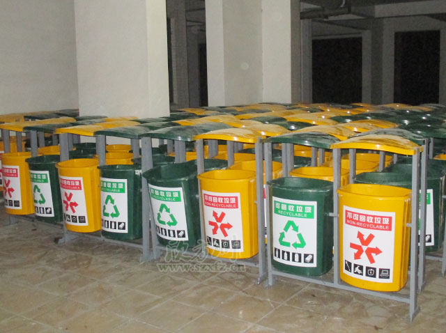 玻璃钢环保垃圾箱