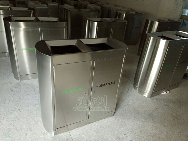 环保不锈钢垃圾箱